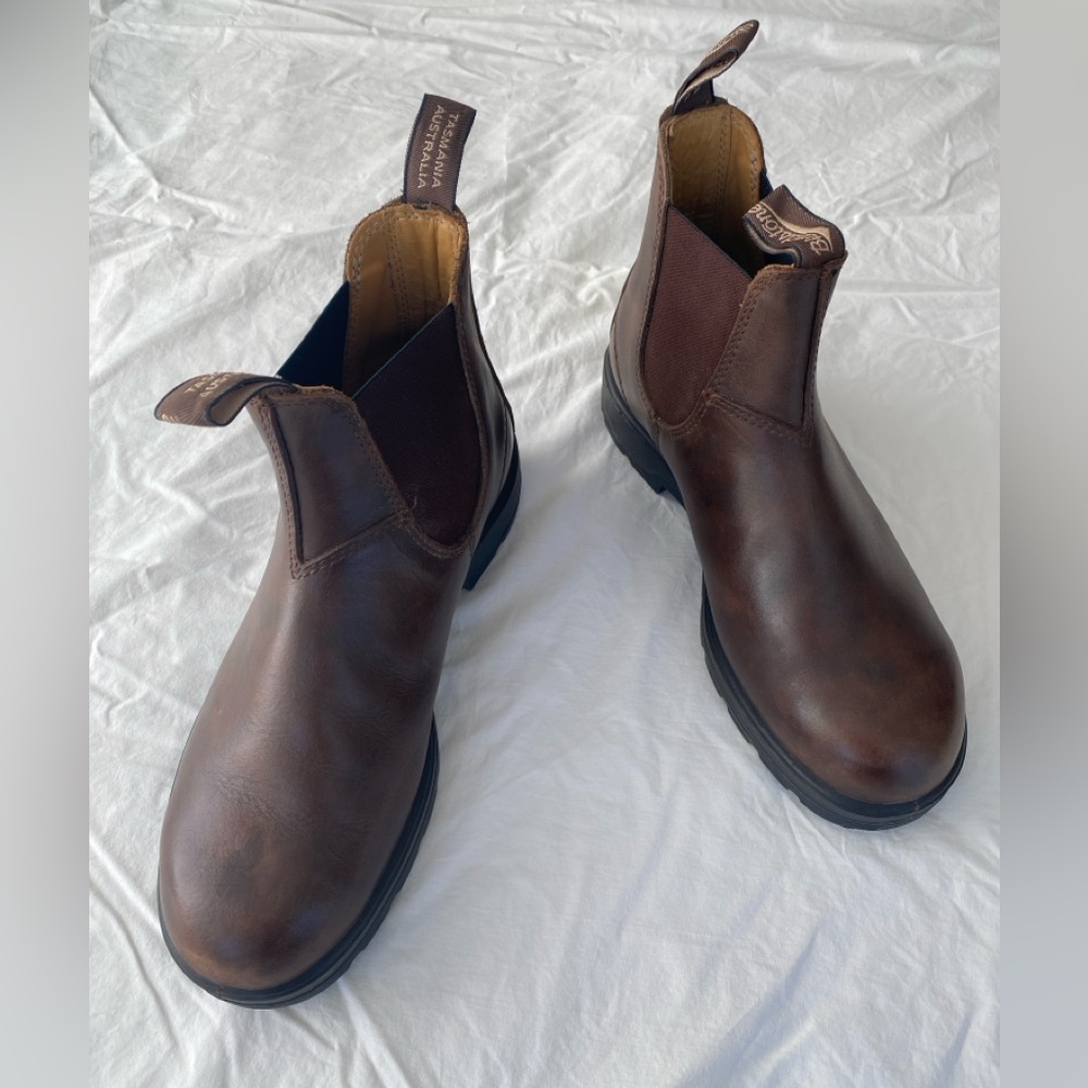 Blundstone Men’s Chelsea Boots Brown 8.5